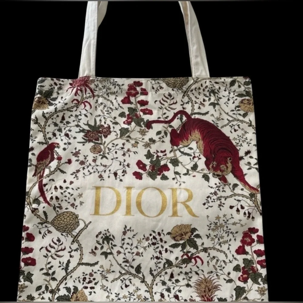 NEW in Bag Dior Rate Print VIP  Tote Bag - Gorgeous pattern! - Picture 6 of 8